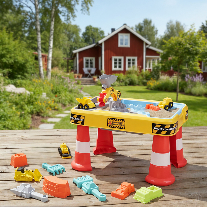 Legebord til sand og vand 14 dele